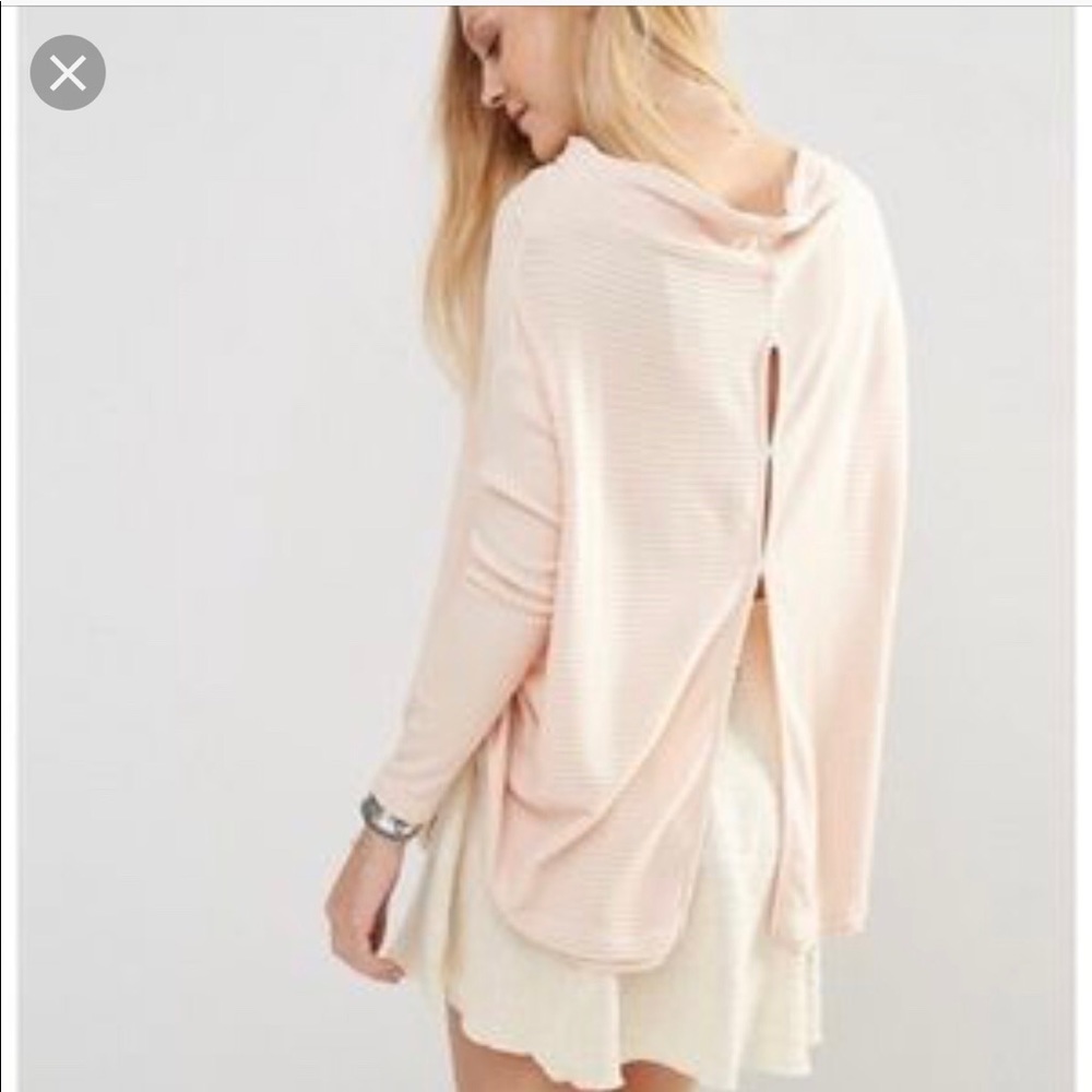 Lover rib split back pullover - Picture 2 of 5